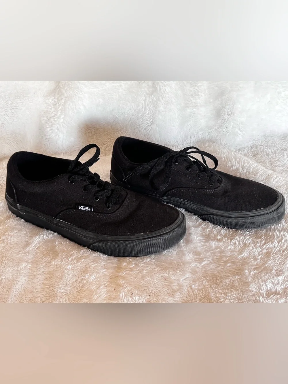 Vans Classic Black Canvas Sneakers